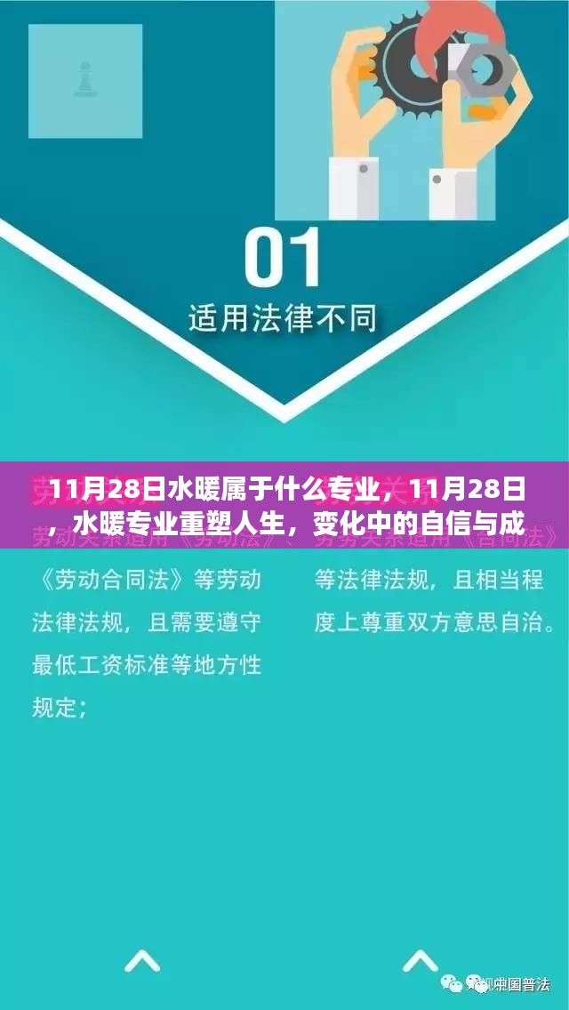 11月28日水暖专业重塑人生，自信与成就感之旅的蜕变之路