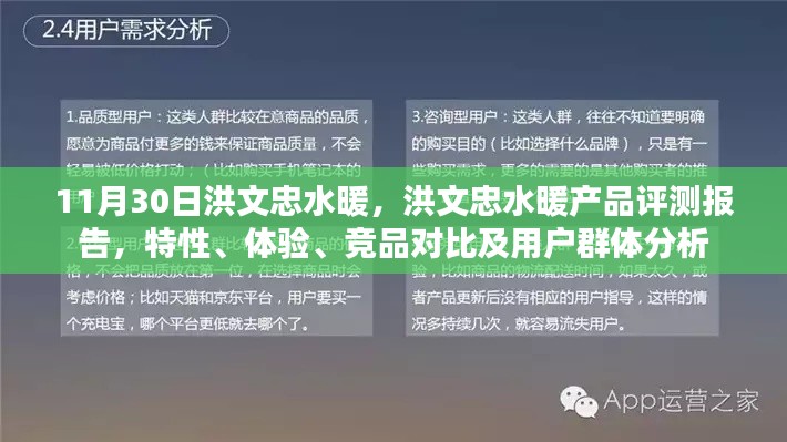 洪文忠水暖产品评测报告，特性、体验、竞品对比及用户群体深度剖析