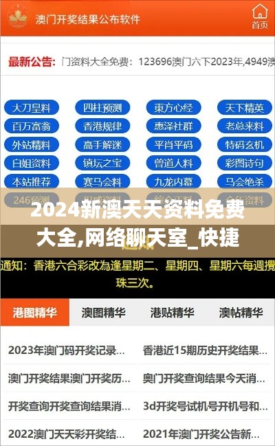 2024新澳天天资料免费大全,网络聊天室_快捷版VSM95.433