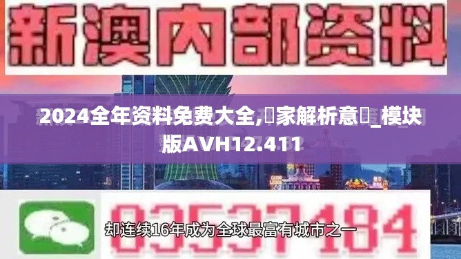 2024全年资料免费大全,專家解析意見_模块版AVH12.411