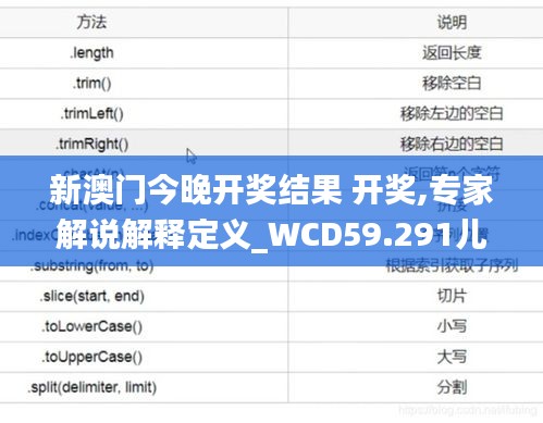 新澳门今晚开奖结果 开奖,专家解说解释定义_WCD59.291儿童版