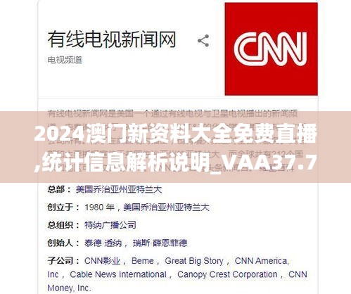 2024澳门新资料大全免费直播,统计信息解析说明_VAA37.794儿童版