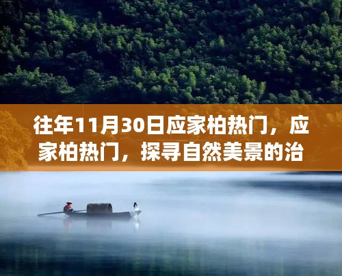 探寻自然美景的治愈之旅，应家柏热门之旅在11月30日开启