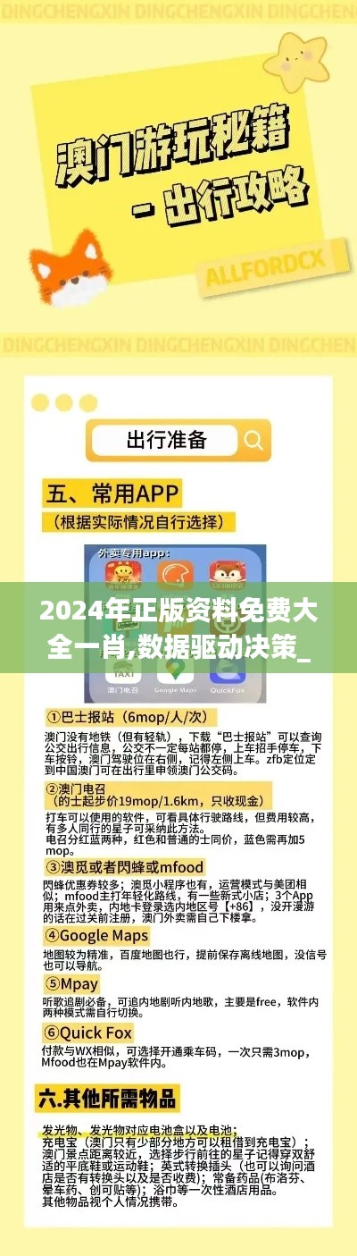 2024年正版资料免费大全一肖,数据驱动决策_传达版KPP10.268