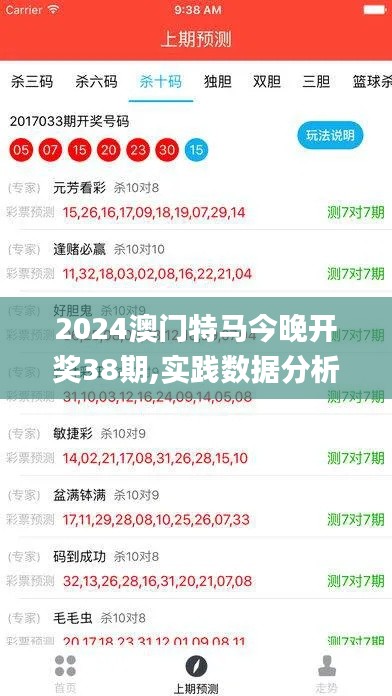 2024澳门特马今晚开奖38期,实践数据分析评估_UJC5.756紧凑版