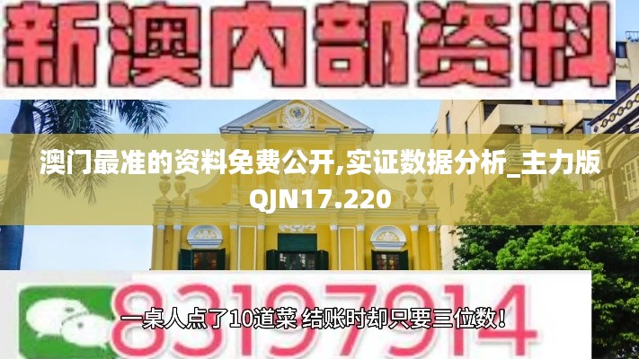 澳门最准的资料免费公开,实证数据分析_主力版QJN17.220