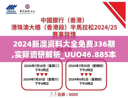 2024新澳资料大全免费336期,实际调研解析_UUO46.885本地版