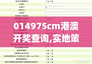 014975cm港澳开奖查询,实地策略验证计划_铂金版84.482-2