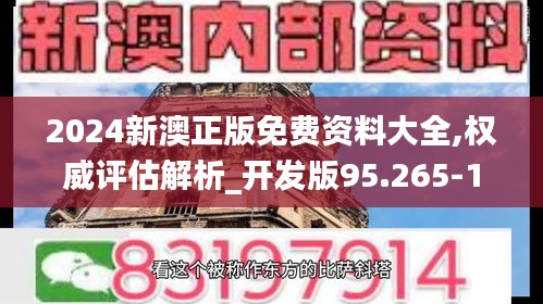 2024新澳正版免费资料大全,权威评估解析_开发版95.265-1