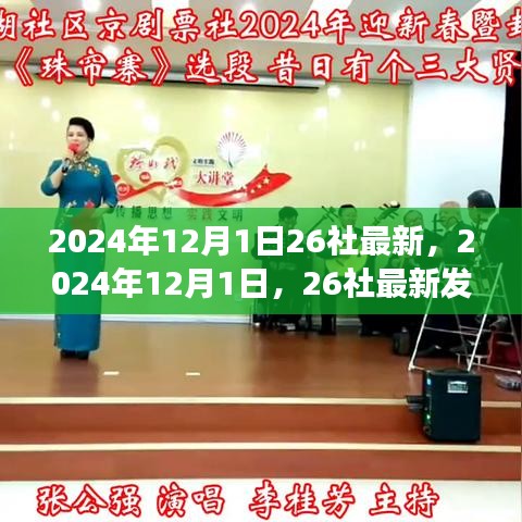 2024年12月1日，26社最新发展动态及前景展望