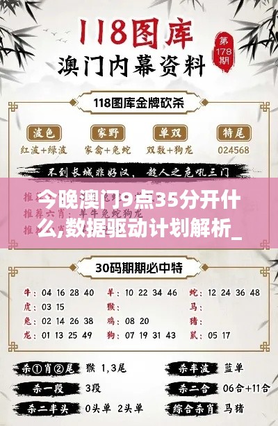 今晚澳门9点35分开什么,数据驱动计划解析_OP85.885-7