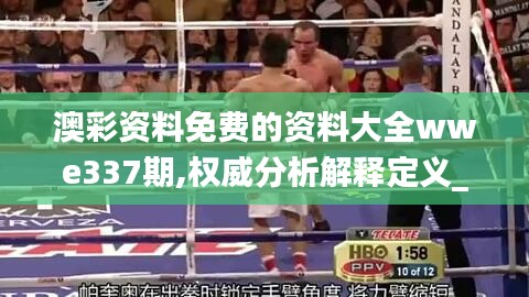 澳彩资料免费的资料大全wwe337期,权威分析解释定义_潮流版20.526-7