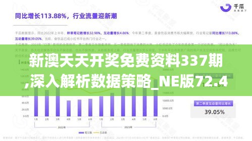 新澳天天开奖免费资料337期,深入解析数据策略_NE版72.447-1