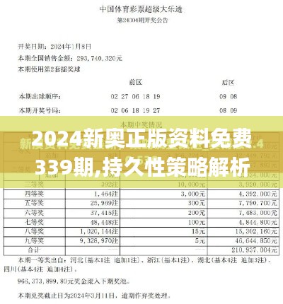 2024新奥正版资料免费339期,持久性策略解析_进阶版19.255-6