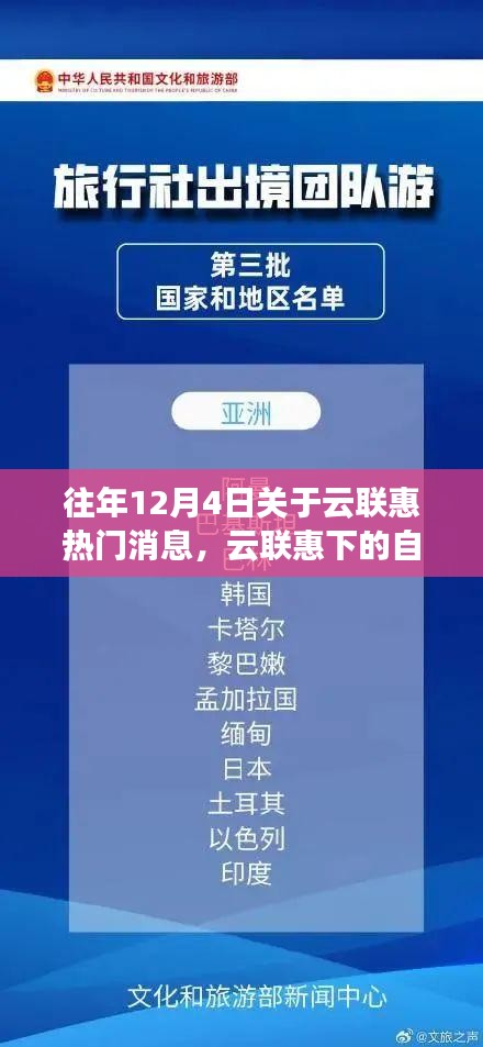 云联惠自然探秘之旅，心灵宁静与微笑的寻找——历年12月4日热门消息回顾