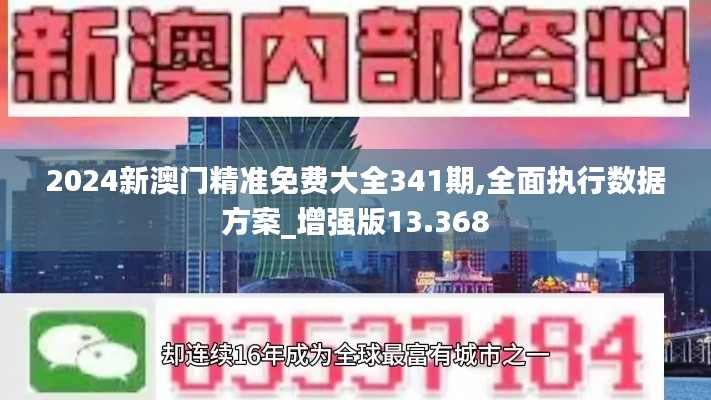 2024新澳门精准免费大全341期,全面执行数据方案_增强版13.368