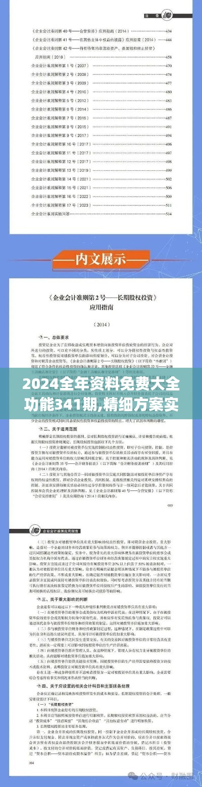 2024全年资料免费大全功能341期,精细方案实施_复刻版5.477