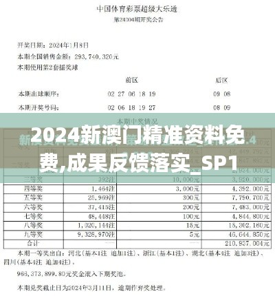 2024新澳门精准资料免费,成果反馈落实_SP1.884