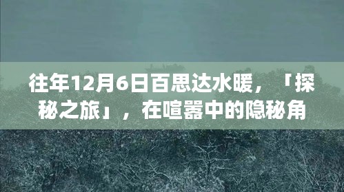 往年12月6日百思达水暖探秘之旅，小巷故事中的隐秘角落