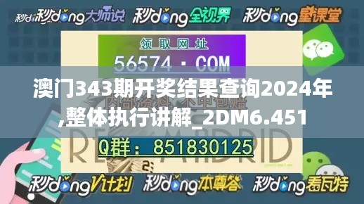 澳门343期开奖结果查询2024年,整体执行讲解_2DM6.451