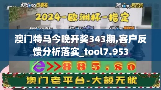 澳门特马今晚开奖343期,客户反馈分析落实_tool7.953