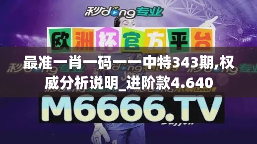 最准一肖一码一一中特343期,权威分析说明_进阶款4.640