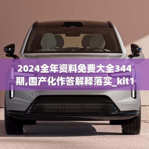 2024全年资料免费大全344期,国产化作答解释落实_kit1.653