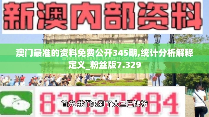 澳门最准的资料免费公开345期,统计分析解释定义_粉丝版7.329