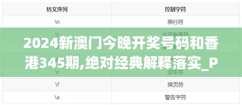 2024新澳门今晚开奖号码和香港345期,绝对经典解释落实_P版7.300