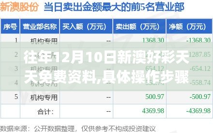 往年12月10日新澳好彩天天免费资料,具体操作步骤指导_高级版5.540