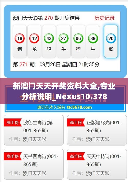 新澳门天天开奖资料大全,专业分析说明_Nexus10.378