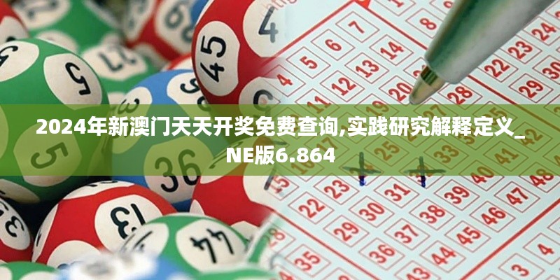 2024年新澳门天天开奖免费查询,实践研究解释定义_NE版6.864