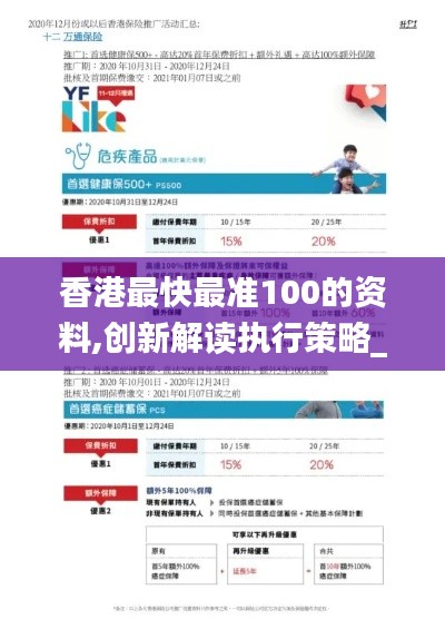 香港最快最准100的资料,创新解读执行策略_10DM15.664