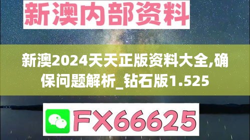 新澳2024天天正版资料大全,确保问题解析_钻石版1.525