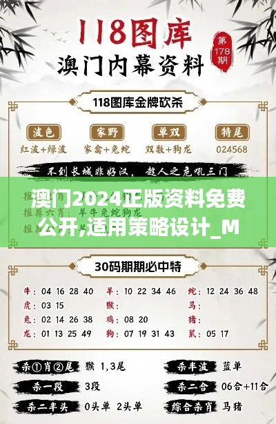 澳门2024正版资料免费公开,适用策略设计_MT10.733