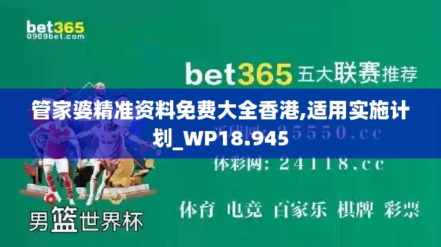 管家婆精准资料免费大全香港,适用实施计划_WP18.945