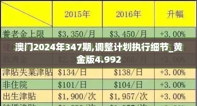 澳门2024年347期,调整计划执行细节_黄金版4.992