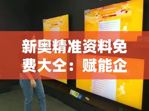 新奥精准资料免费大仝：赋能企业决策的神器