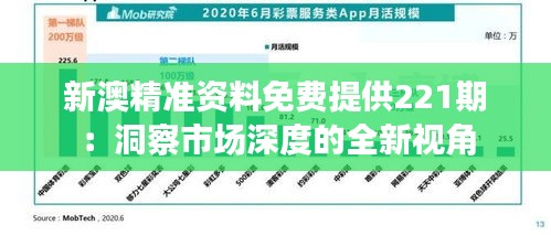 新澳精准资料免费提供221期：洞察市场深度的全新视角