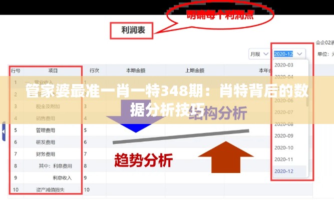 管家婆最准一肖一特348期：肖特背后的数据分析技巧