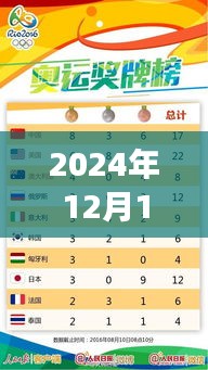 奥运金牌榜背后的故事，共同见证2024年奥运之旅的温馨时刻