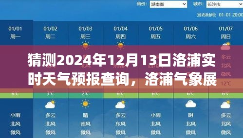 洛浦气象展望，揭秘2024年12月13日天气预报及其潜在影响分析