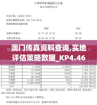 澳门传真资料查询,实地评估策略数据_KP4.464