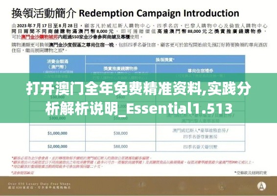 打开澳门全年免费精准资料,实践分析解析说明_Essential1.513