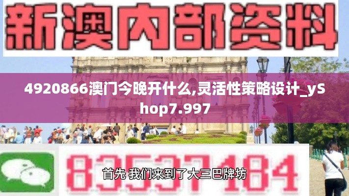 4920866澳门今晚开什么,灵活性策略设计_yShop7.997