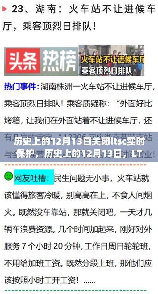 历史上的12月13日，LTSC实时保护的关闭事件回顾