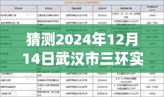 2024年12月14日武汉市三环实时路况预测与洞察