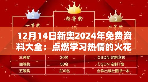 12月14日新奥2024年免费资料大全：点燃学习热情的火花