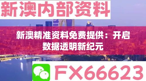 新澳精准资料免费提供：开启数据透明新纪元