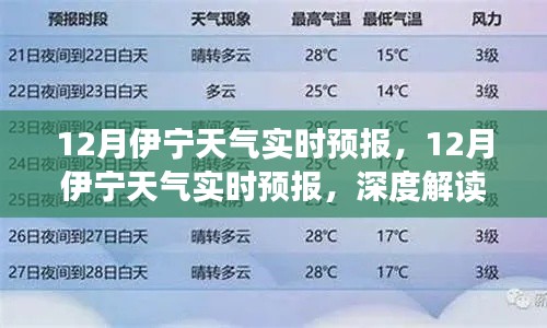 深度解读与案例分析，伊宁十二月天气实时预报详解